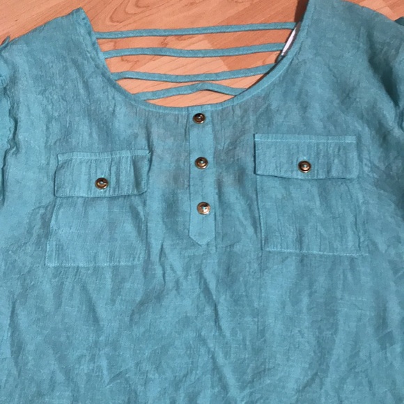 Women’s short sleeve mine top size small - Picture 2 of 5